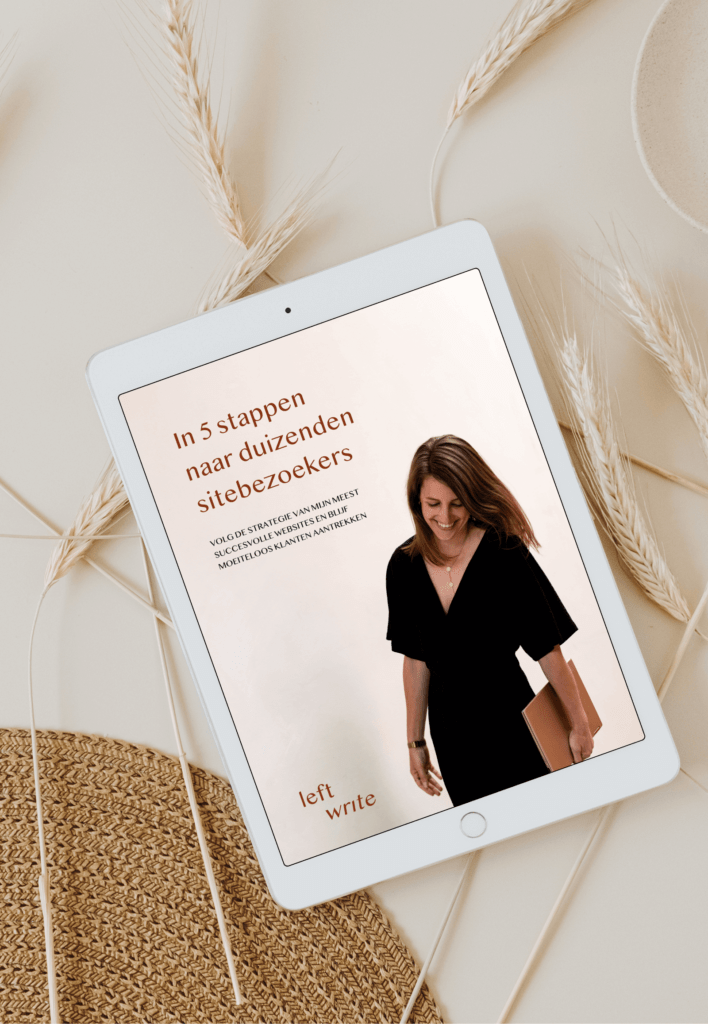 Preview gratis e-book_Groei in 5 stappen naar duizenden sitebezoekers